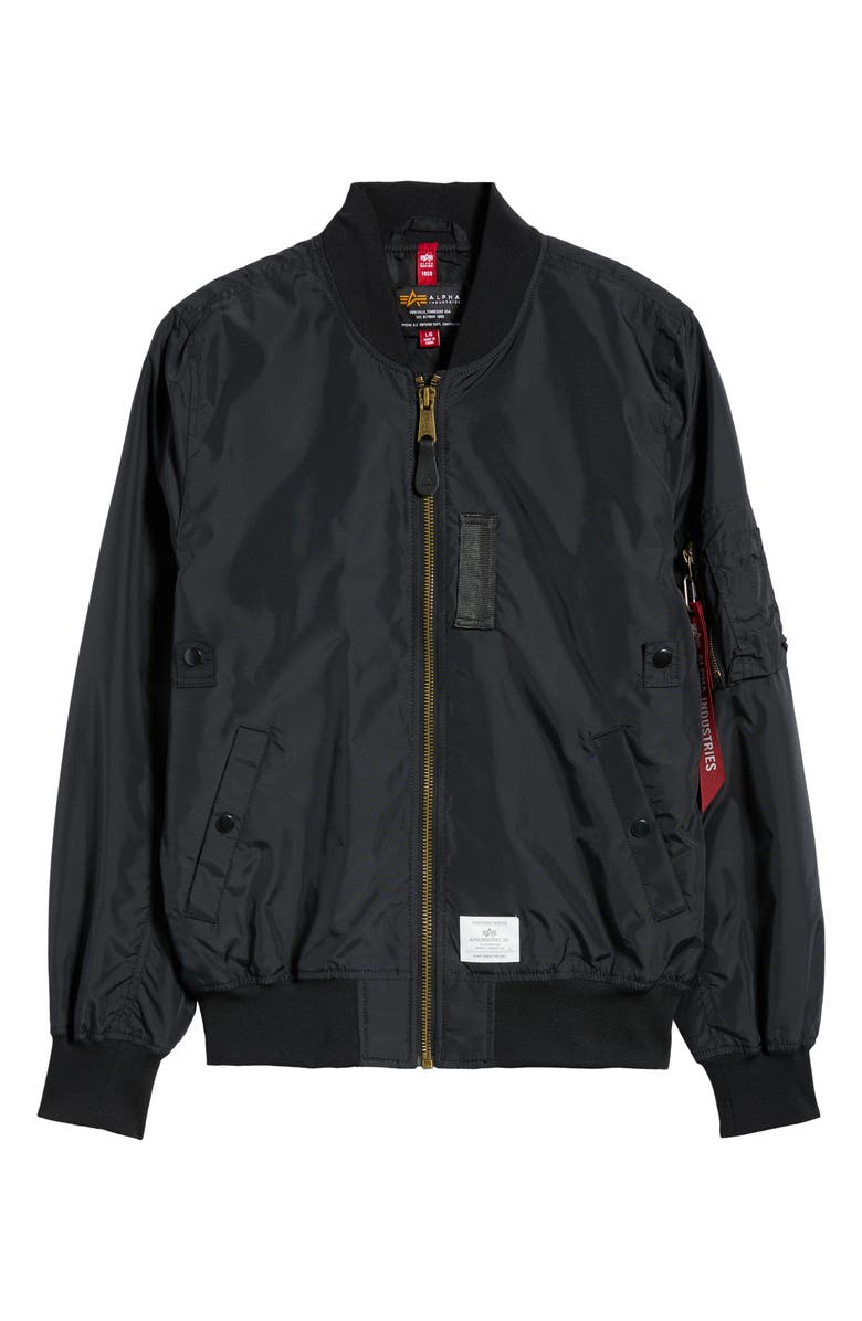 Alpha Industries L-2B Skymaster Gen II Water Resistant Bomber Jacket, Alternate, color, 