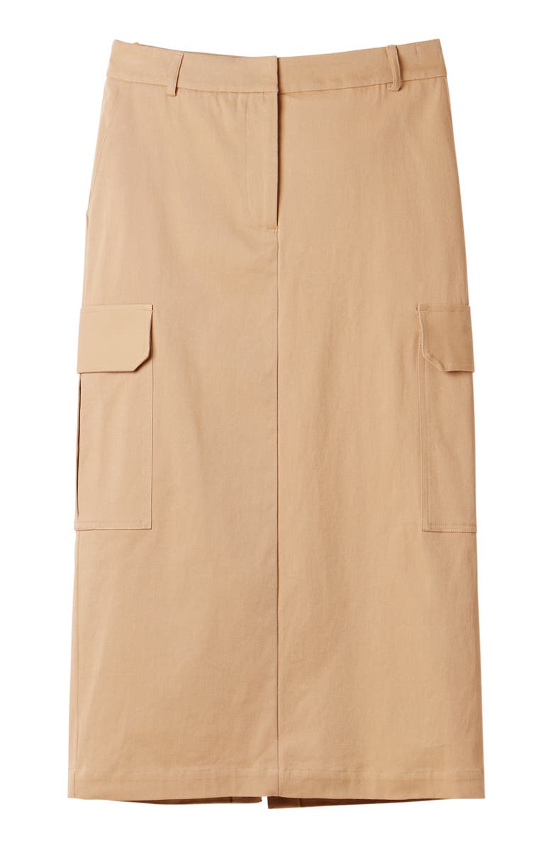 Desigual Cargo Midi Skirt, Alternate, color, 