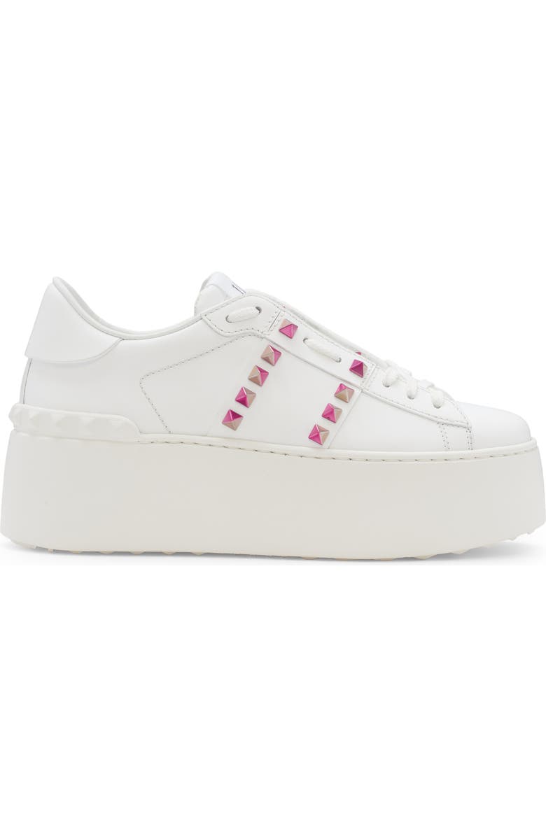Valentino Garavani Rockstud Untitled Platform Sneaker, Alternate, color,