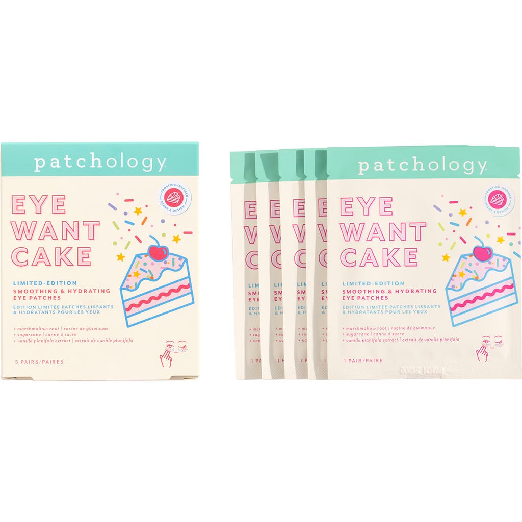 Patchology Eye Want Cake Limited-edition Smoothing & Hydrating Eye Patches, 5-pk. In No Color