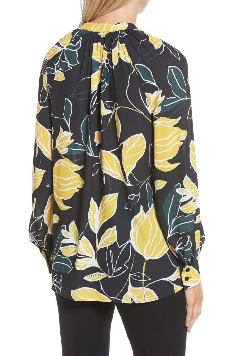 Halogen<sup>®</sup> Tie Neck Blouse, Alternate, color, 