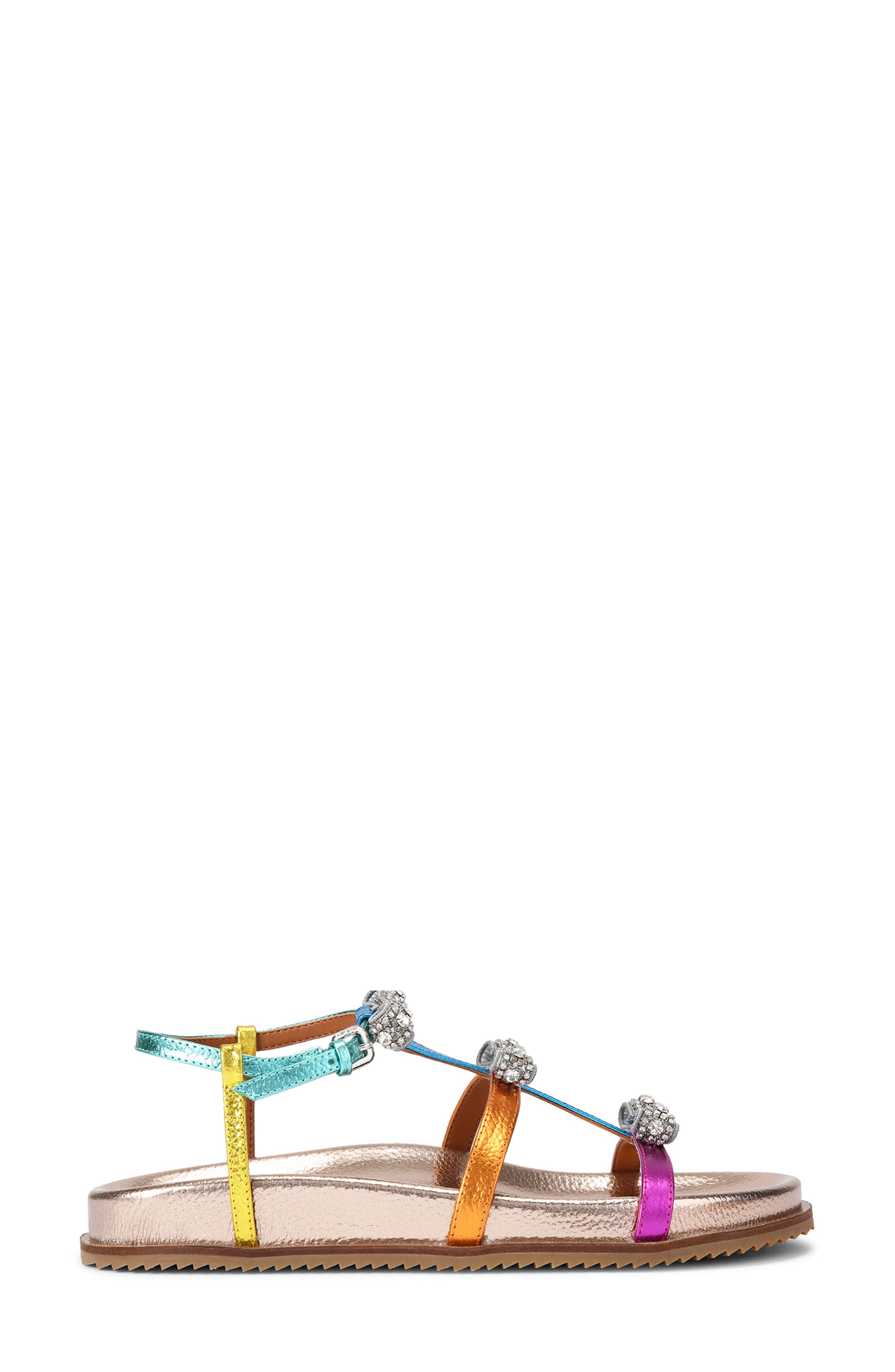Pierra Micro Bow Ankle Strap Sandal