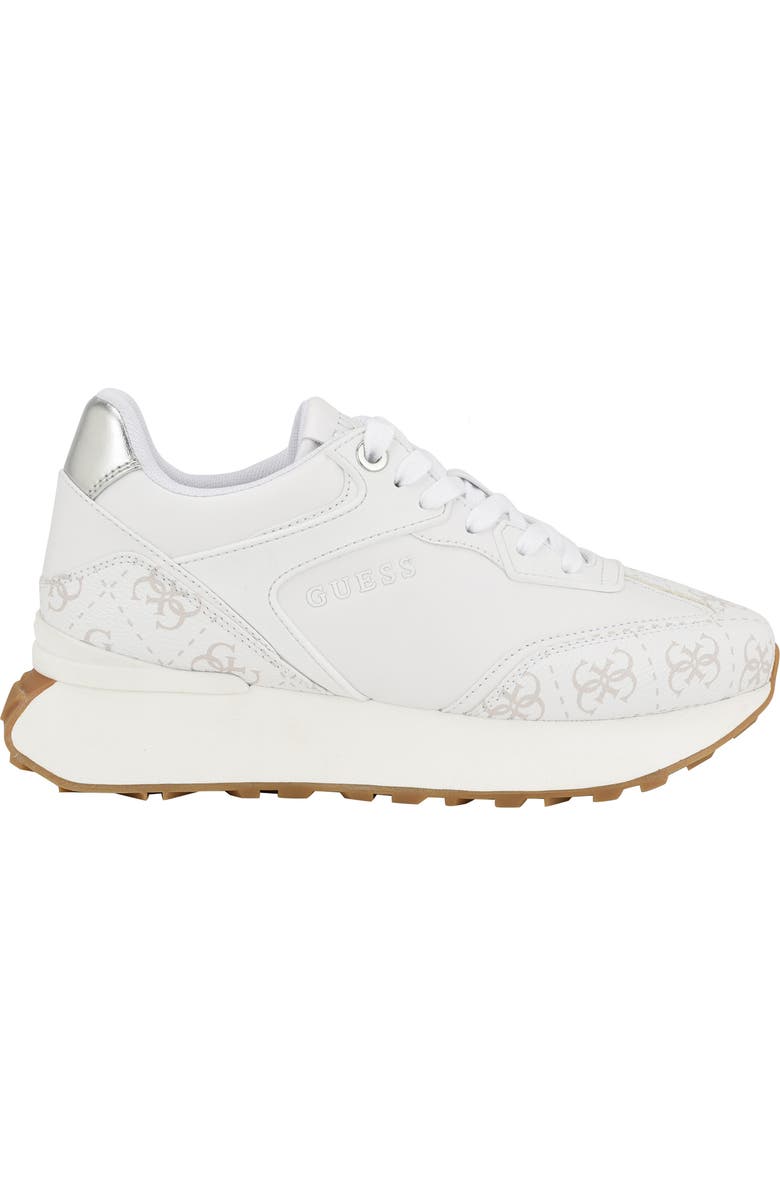 GUESS Luchia Sneaker, Alternate, color, White 147