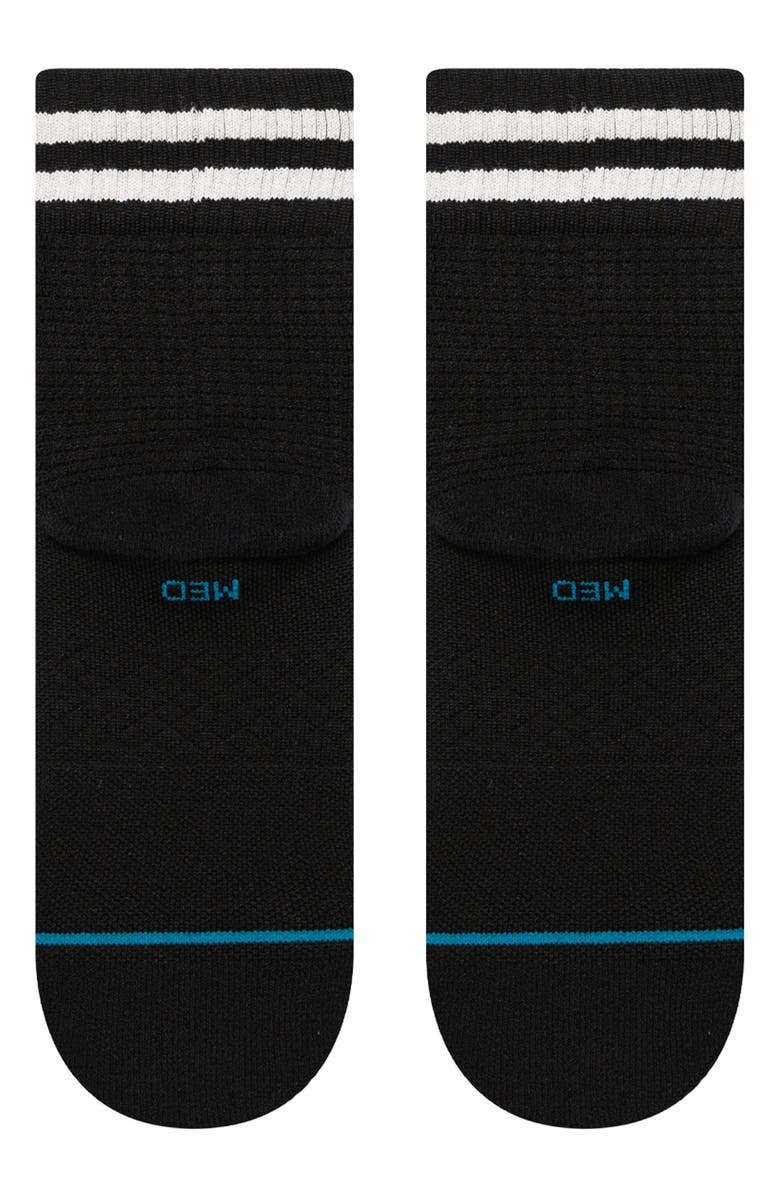 Stance Waffles & Butter Cotton Blend Quarter Crew Socks, Alternate, color, 
