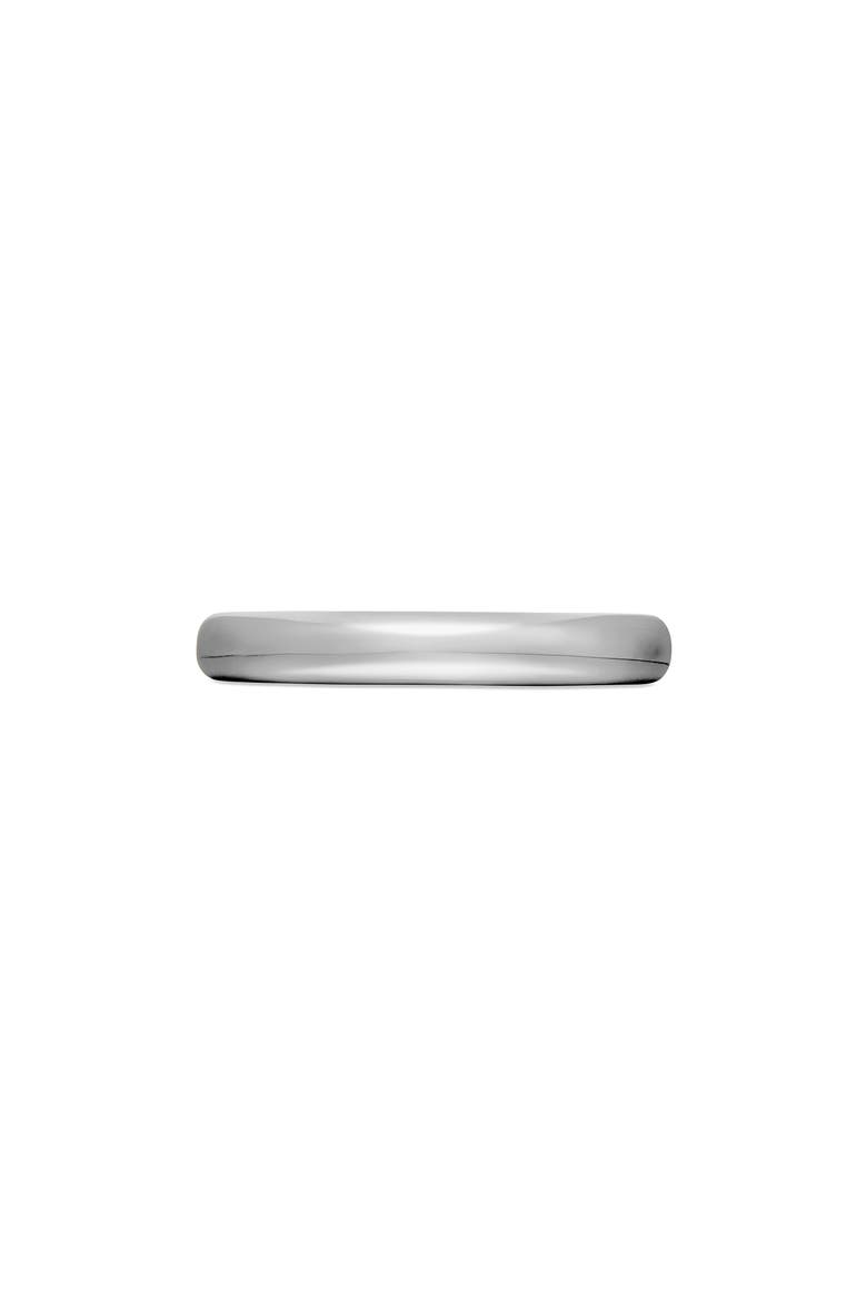Classic Band in 18K Gold, Alternate, color, WHITE GOLD