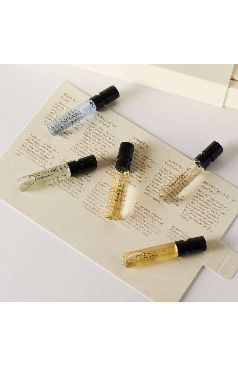 Caswell-Massey Five Fragrance Discovery Collection, Alternate, color, Transparent