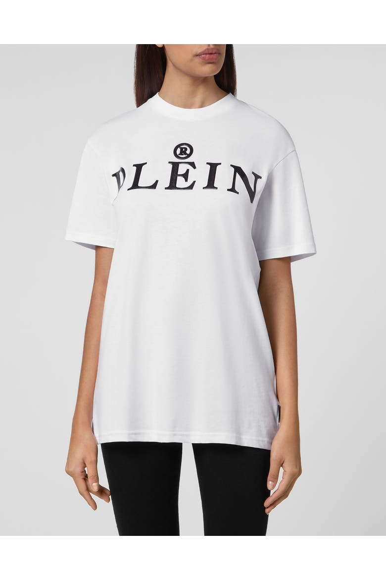 T-Shirt Round Neck Unisex, Alternate, color, white