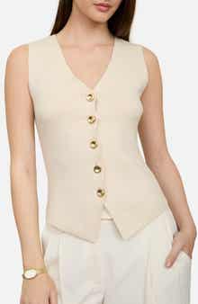 Blu Pepper Button-Up Vest