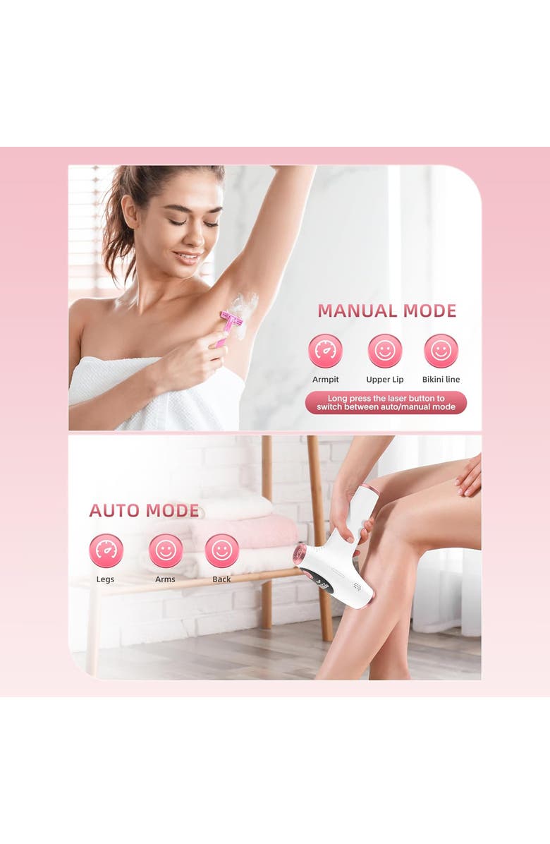 Tyhgsf IPL Hair Removal, Laser Hair Removal for Women and Men, Alternate, color, White