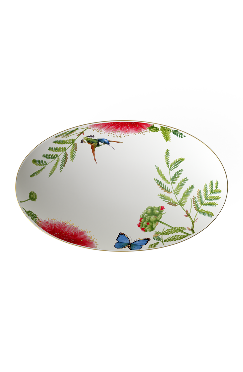 Villeroy & Boch Amazonia Oval Vegetable Bowl, Alternate, color, White