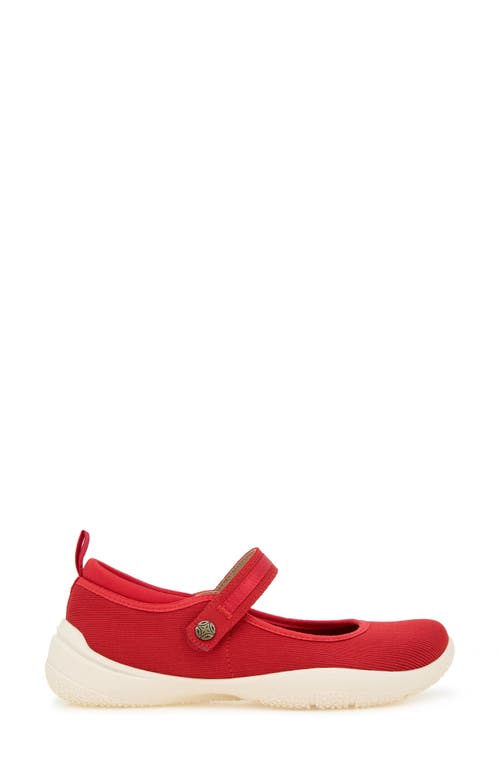 Jbu Merry Mary Jane Flat In Red