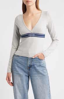 Iets Frans Tyla Logo Elastic Long Sleeve T-Shirt