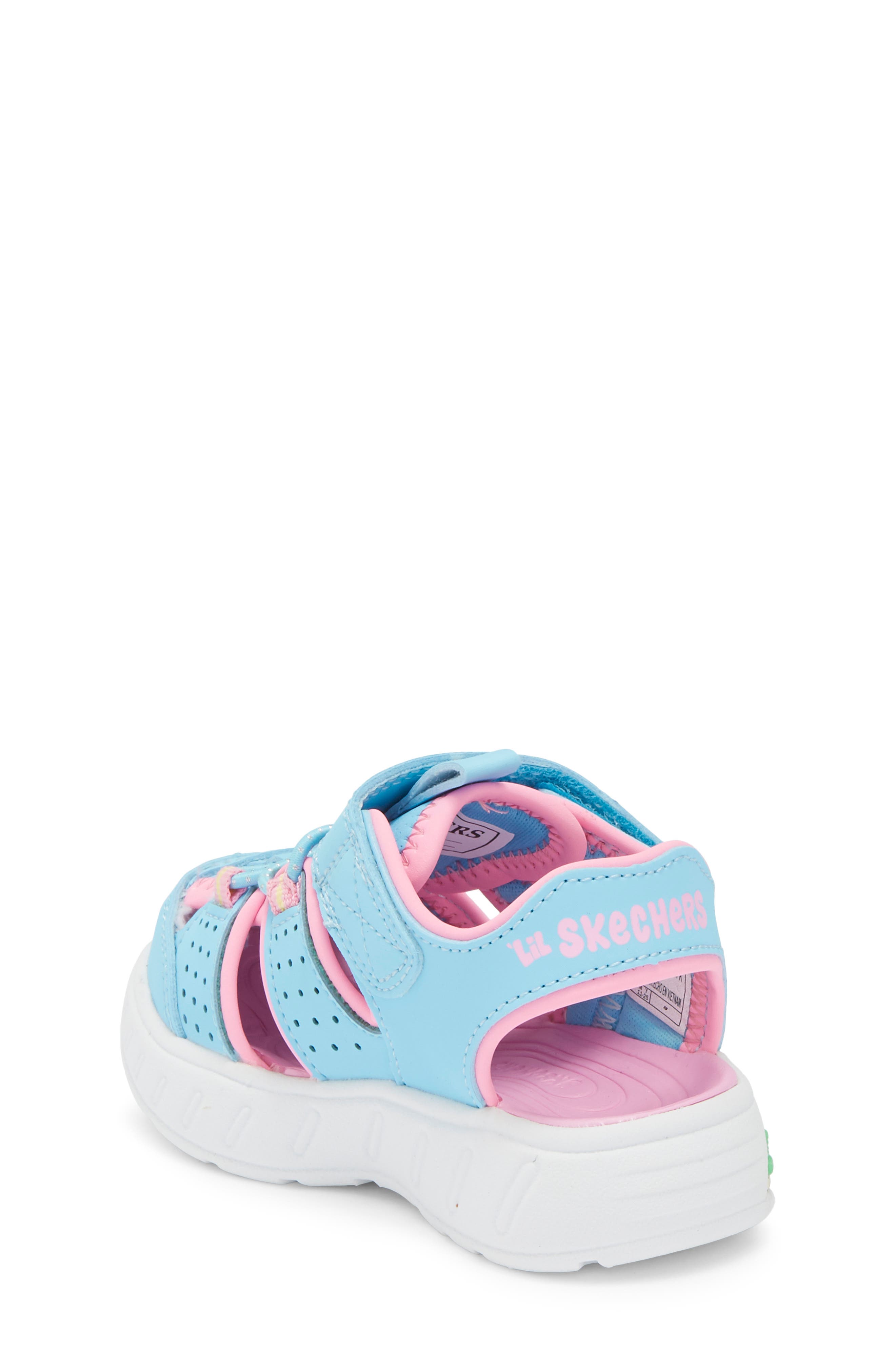 Kids' Play Scene Splash Sandal, Alternate, color, BLUE/ PINK