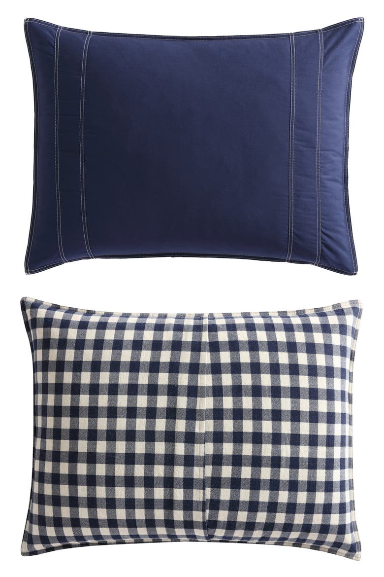 Kingston Full/Queen Comforter Set, Alternate, color, NAVY