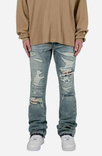 Distressed Flared Jeans