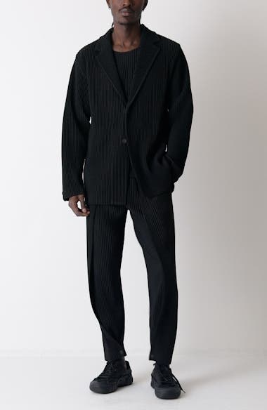 Homme Plissé Issey Miyake Basics Pleated Blazer | Nordstrom