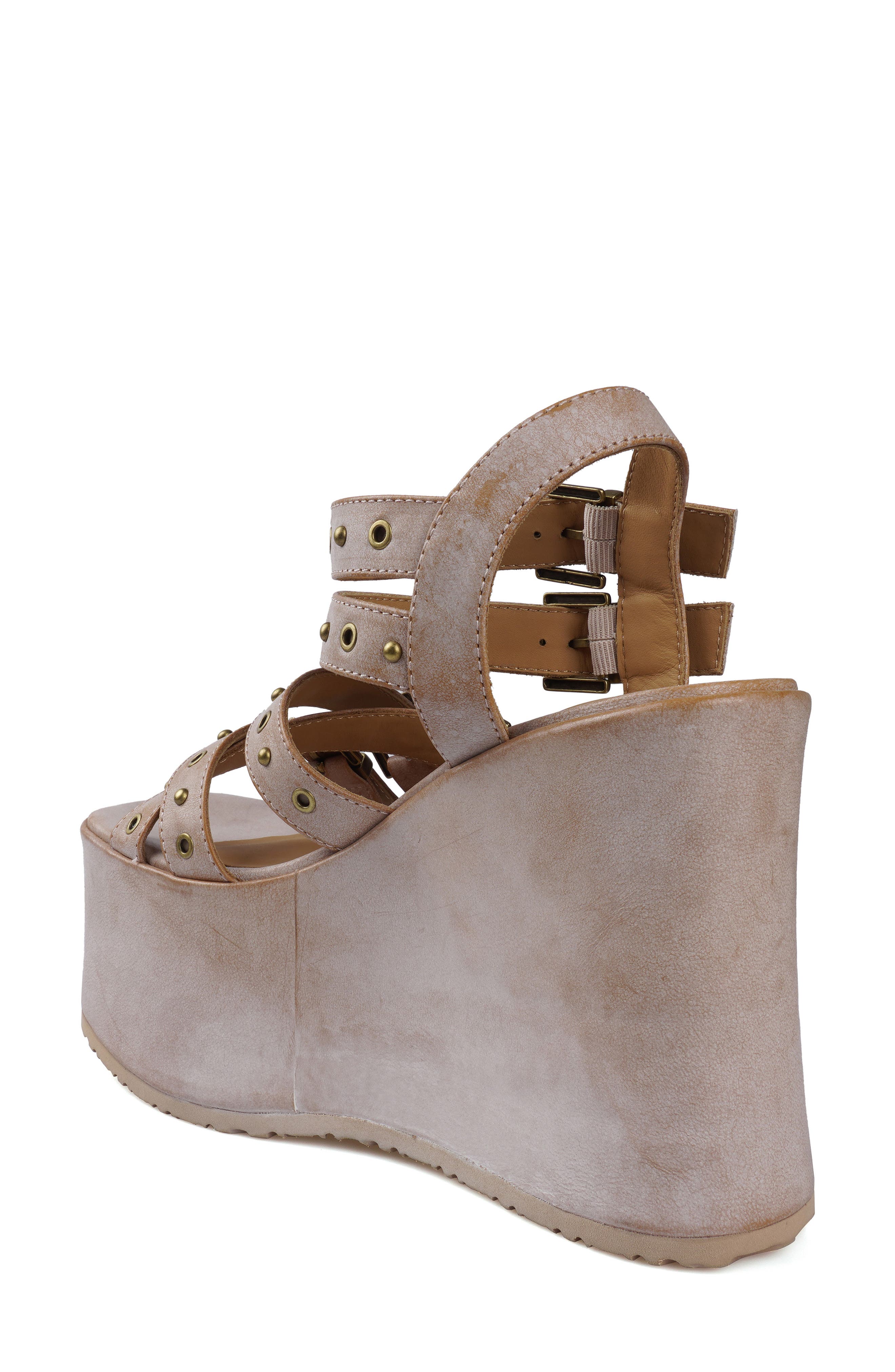 Vianca Platform Wedge Sandal - image 4