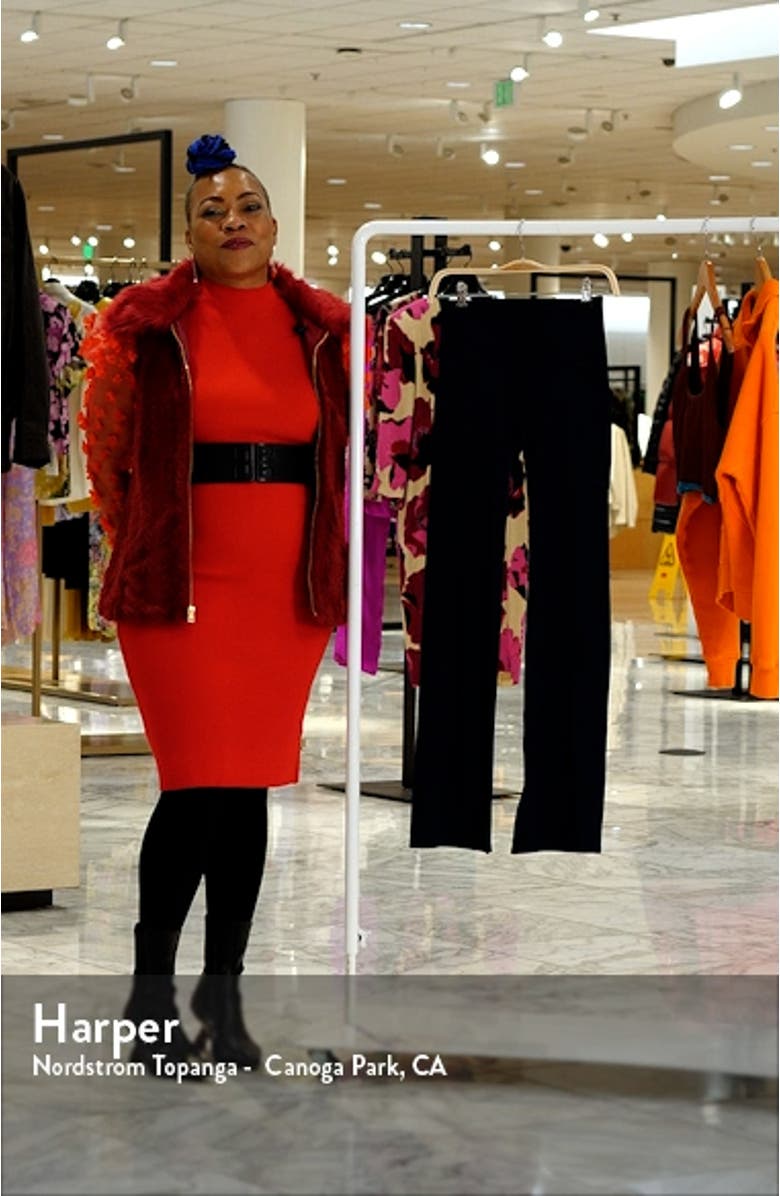 Interlude Rib High Waist Pocket Leggings, sales video thumbnail