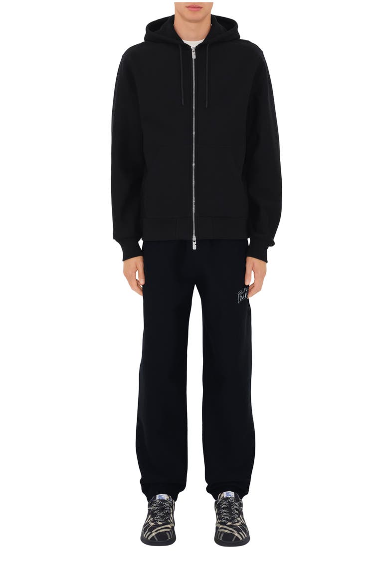 Logo Cotton Jogging Pants, Main, color, Coal
