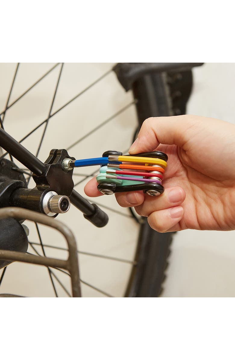 Kikkerland Design Rainbow 7-in-1 Multitool, Alternate, color, Multi