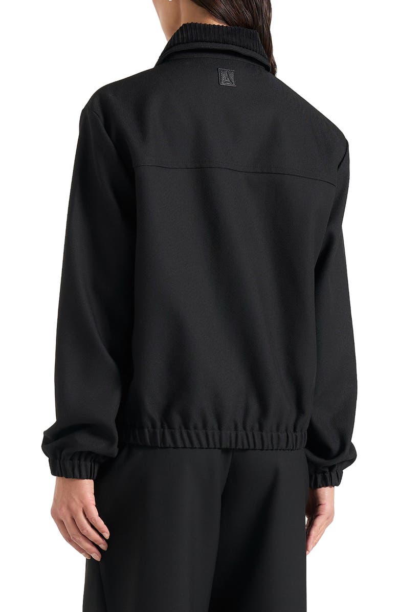 Manière De Voir Kilian Unisex Twill Signature Jacket, Alternate, color, Black