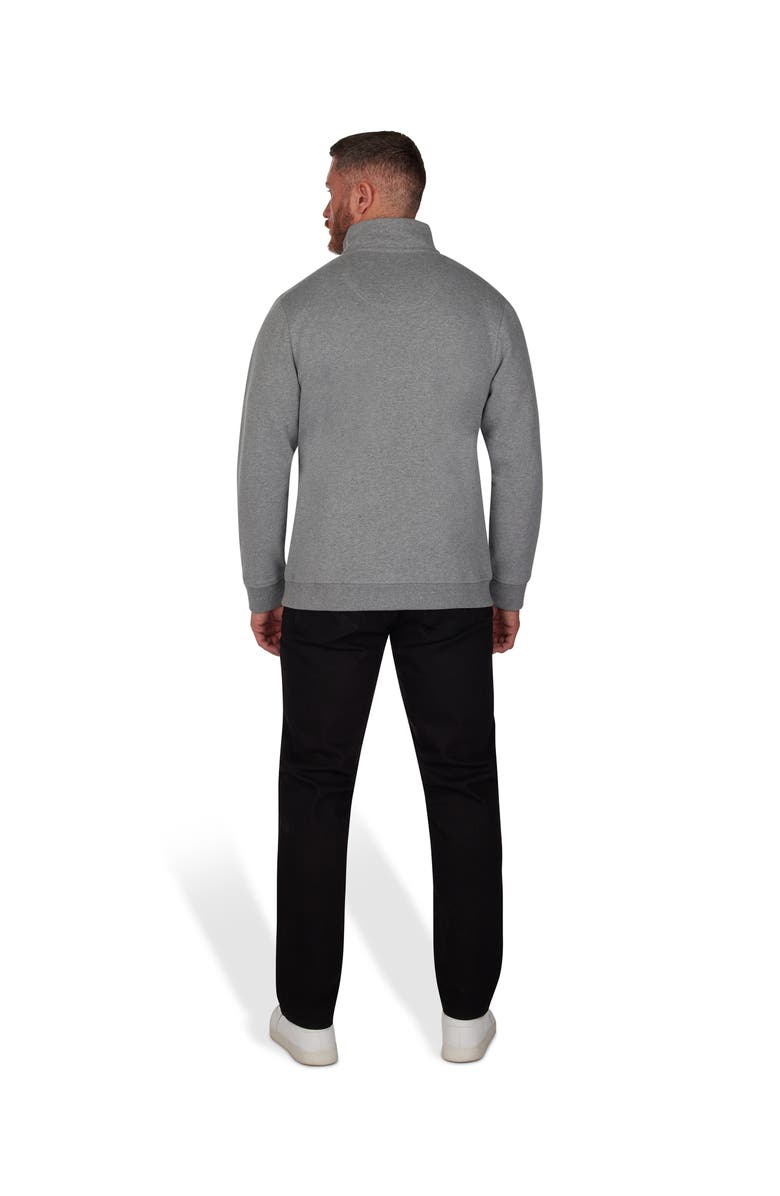 Raging Bull Jersey Quarter Zip Sweat, Alternate, color, Grey Marl