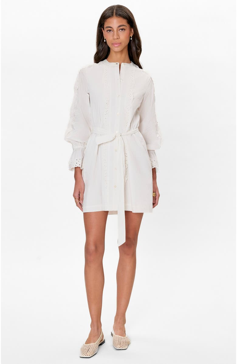 Rebecca Taylor Lorelai Tunic Dress, Main, color, Ivory