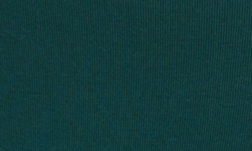 Natori Bliss Bare Stretch Cotton Thong In Green