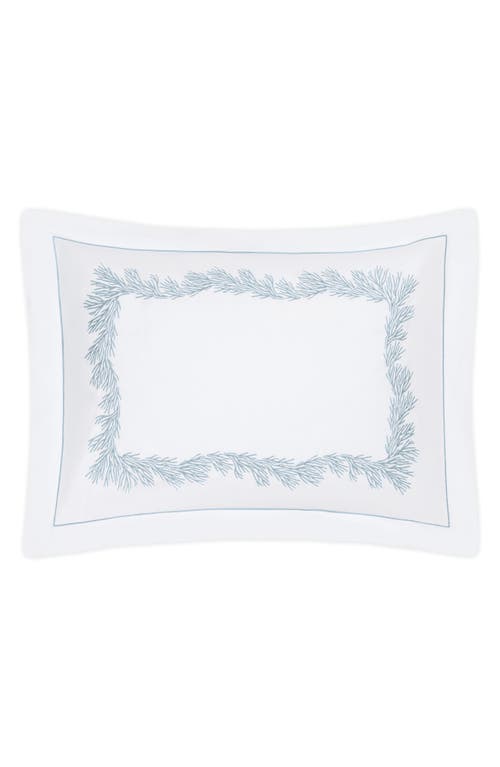 Matouk Atoll 520 Thread Count Cotton Percale Sham
