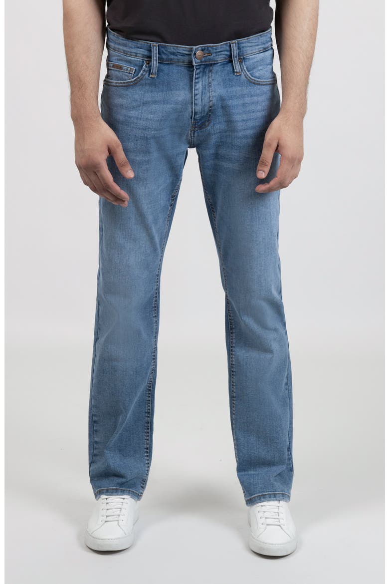 Ultra Light Wash Jeans, Main, color, Straight Fit