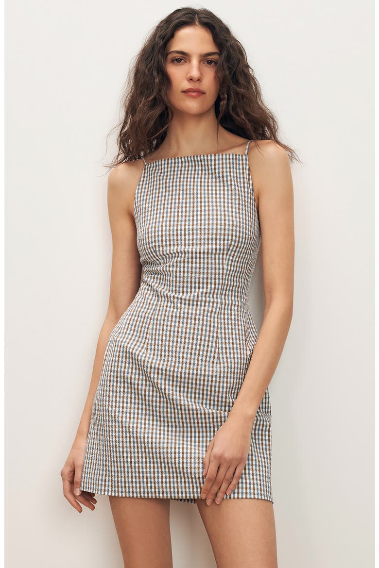 Chester Check Minidress, Alternate, color, ACORN MULTI