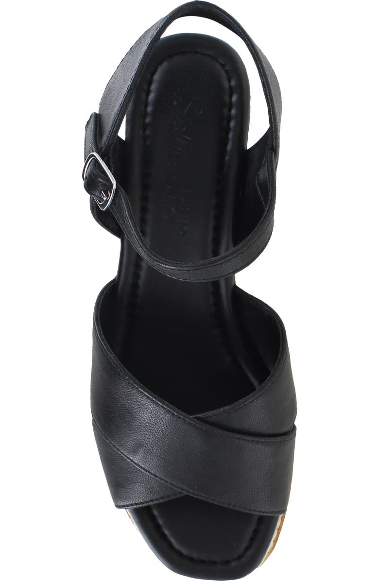 Splendid Danny Ankle Strap Espadrille Platform Wedge Sandal, Alternate, color,