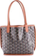 Pre-Owned Goyard Anjou Reversible Tote Coated Canvas Mini