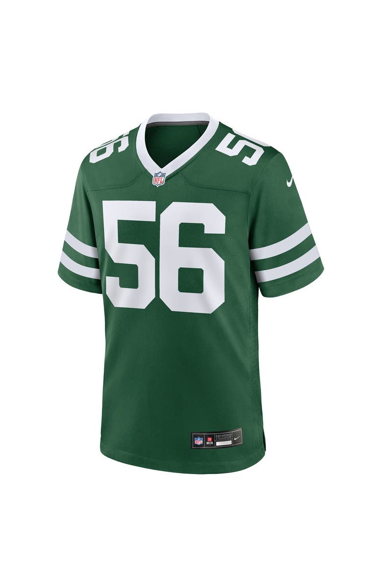 Nike Men's Nike Quincy Williams Legacy Green New York Jets  Game Player Jersey, Alternate, color, Green