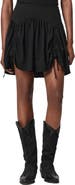 AllSaints Aria Ruched Miniskirt
