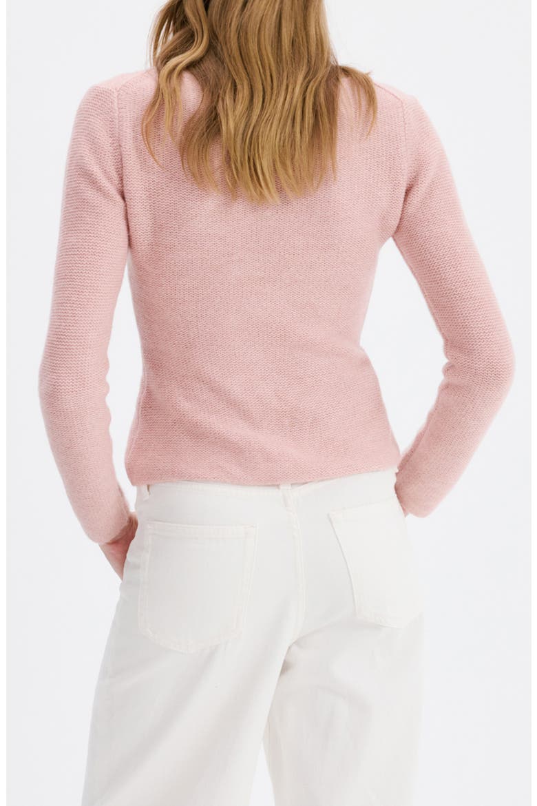 Sweater with Seam Details, Alternate, color, PINK