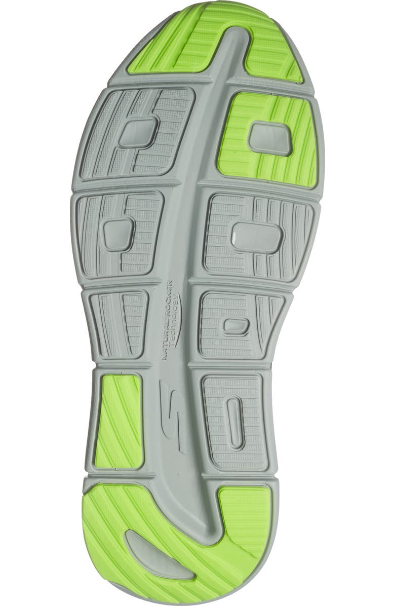 SKECHERS Max Cushioning Premier 2.0 - Vantage Running Shoe, Alternate, color, Grey/ Lime