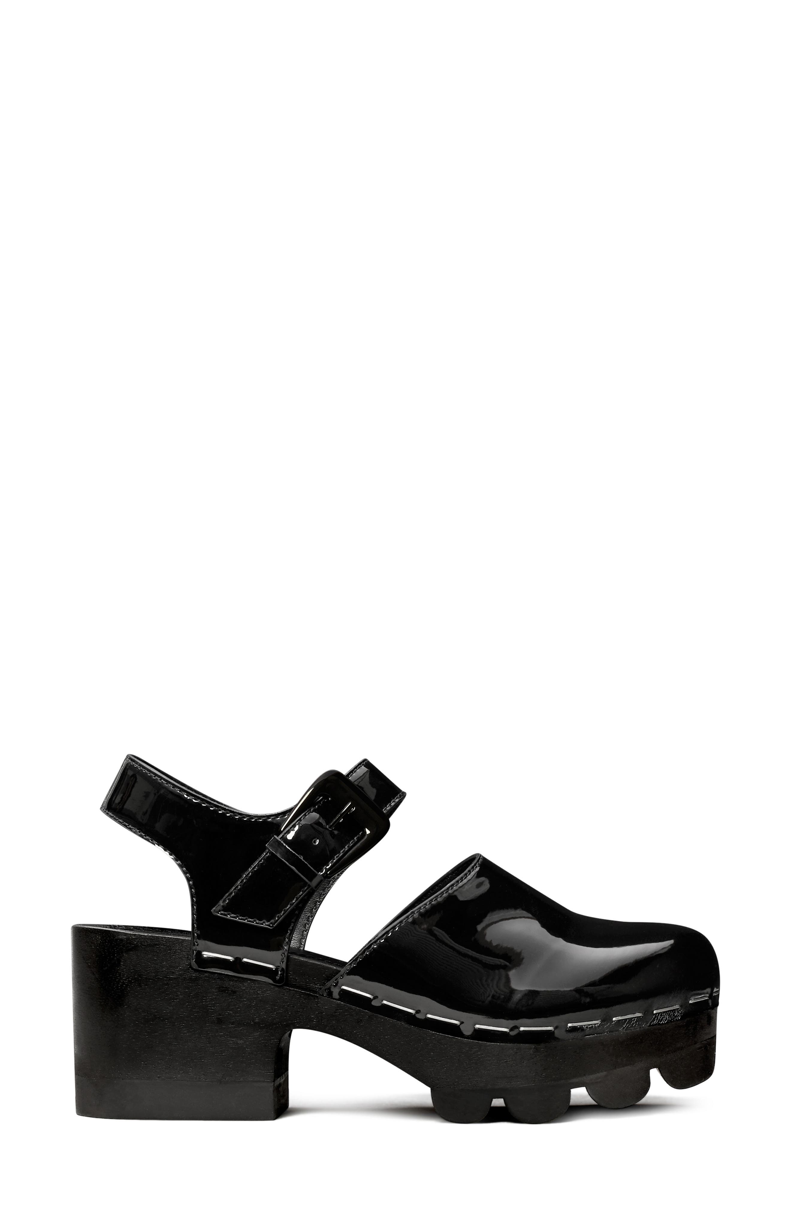 Lug Sole Clog, Alternate, color, PERFECT BLACK