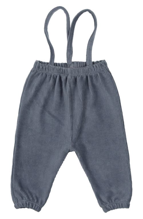 Maniere Manière Kids' Essentials Corduroy Overalls In Blue