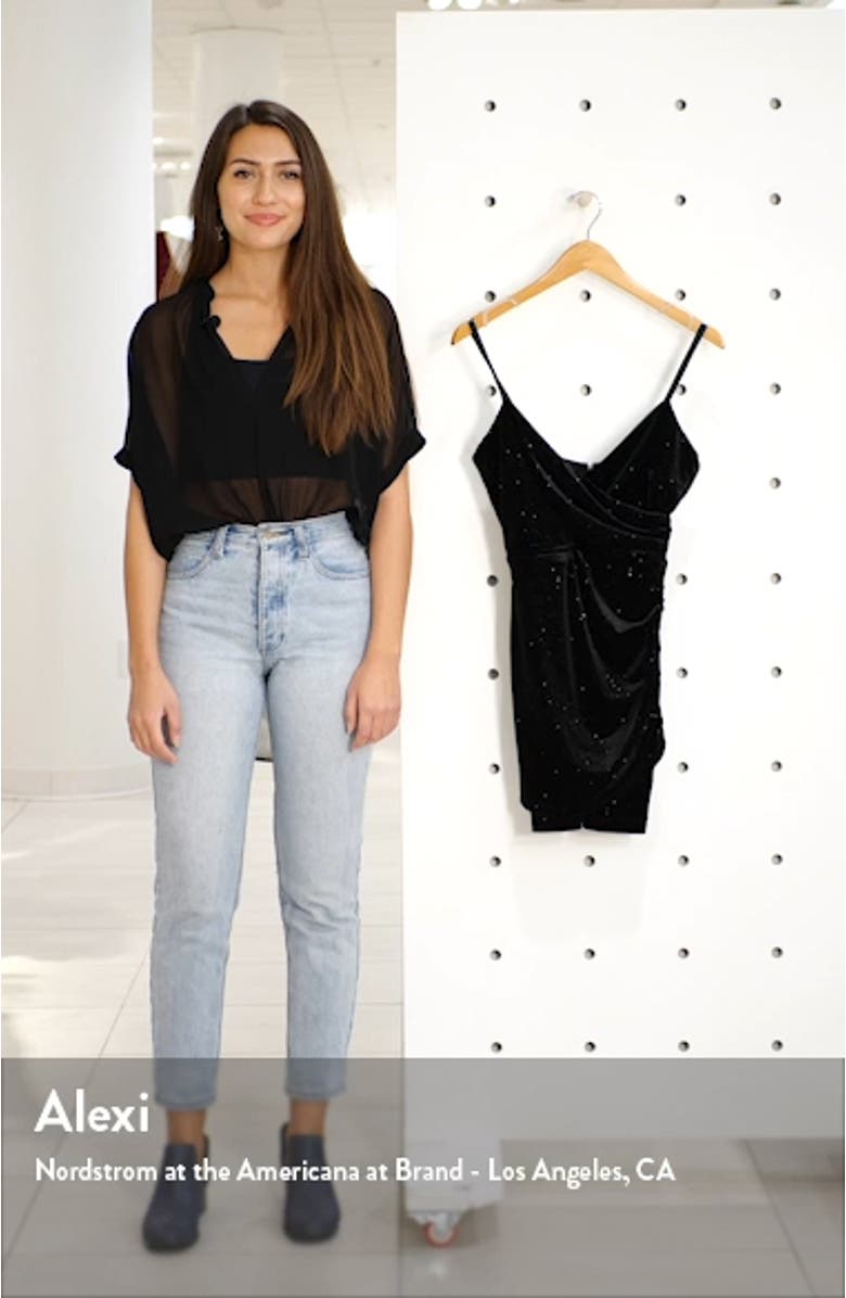 XOXO Ruched Body-Con Minidress, sales video thumbnail