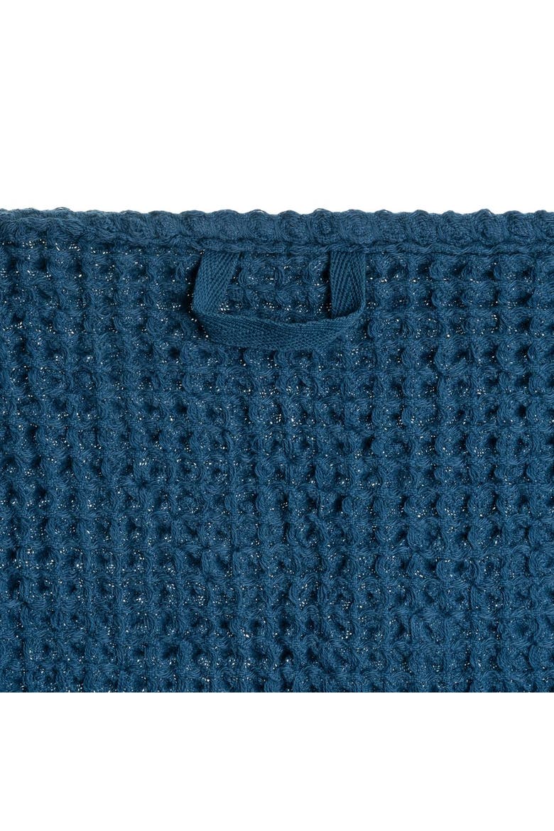 Waffle Turkish Cotton Towel Bundle, Alternate, color, Navy