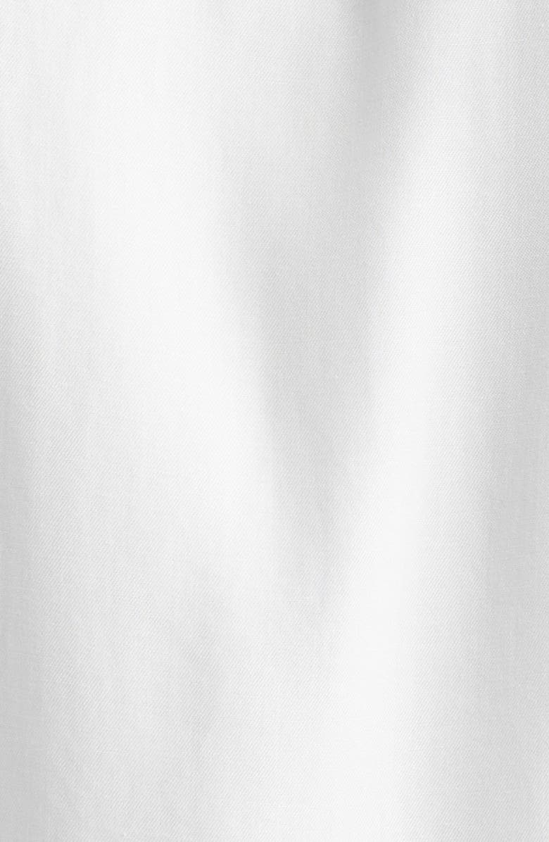 TOM FORD Slim Fit Lyocell Button-Down Shirt, Alternate, color, Chalk