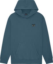 Dalix Womens Butterfly Midweight Fleece Relaxed Hooded Sweatshirt