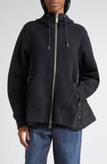 Sacai Sponge Sweat x Nylon Twill Hoodie