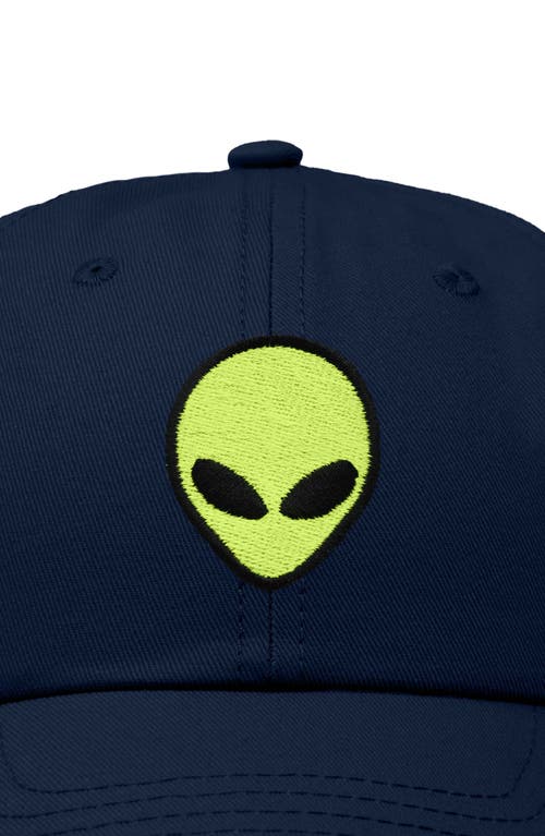 Dalix Alien Dad Cap In Navy Blue