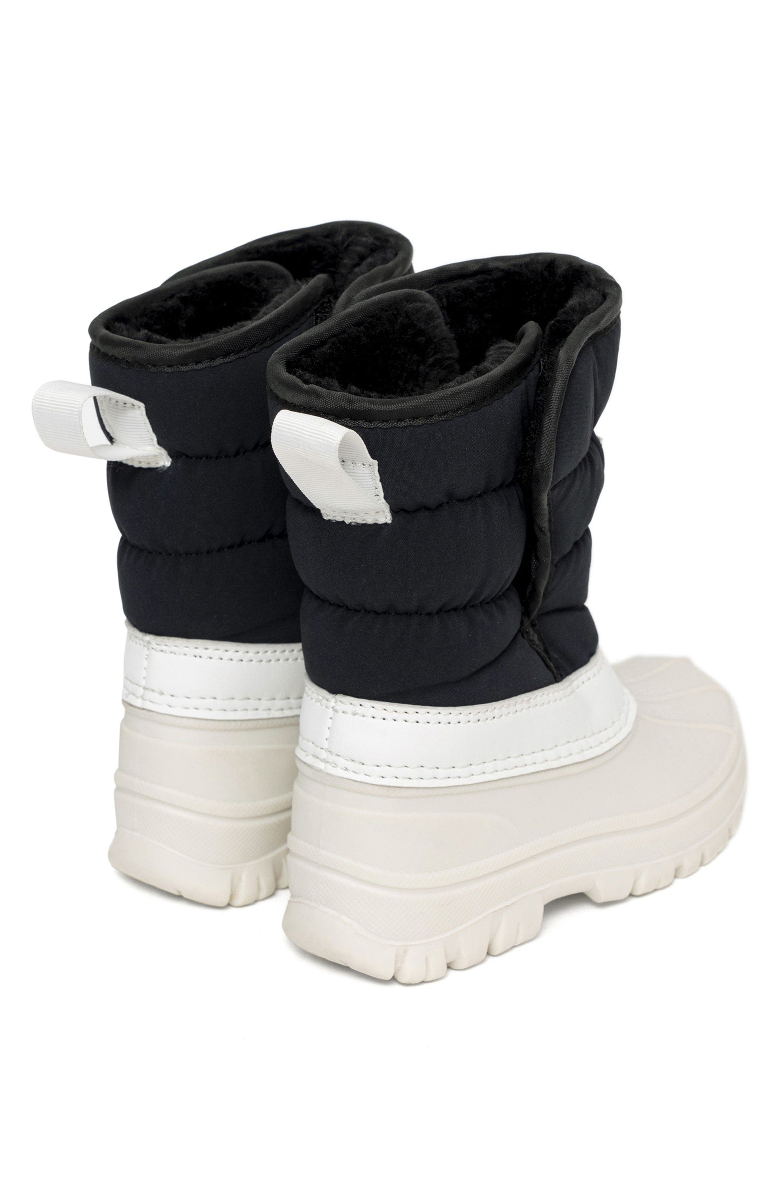 Roarsome Kids Snow Boots, Alternate, color, Black