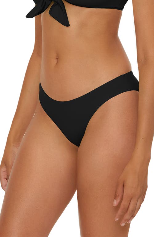 Becca Modern Edge Hipster Bikini Bottoms In Black