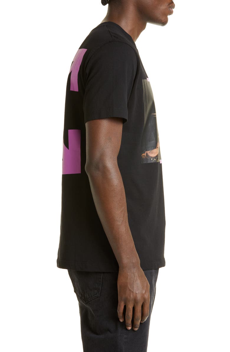 Off-White Slim Fit The Ecstasy of Saint Francis Painting Graphic Tee, Alternate, color, 