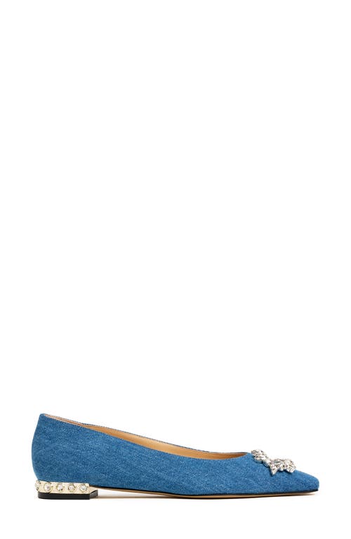 Nalebe Aurum Ballet Flat In Dark Indigo