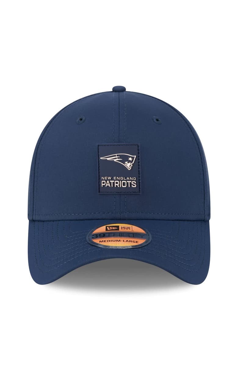 New Era Men's New Era Navy New England Patriots 2025 Sideline 39THIRTY Flex Hat, Alternate, color, 